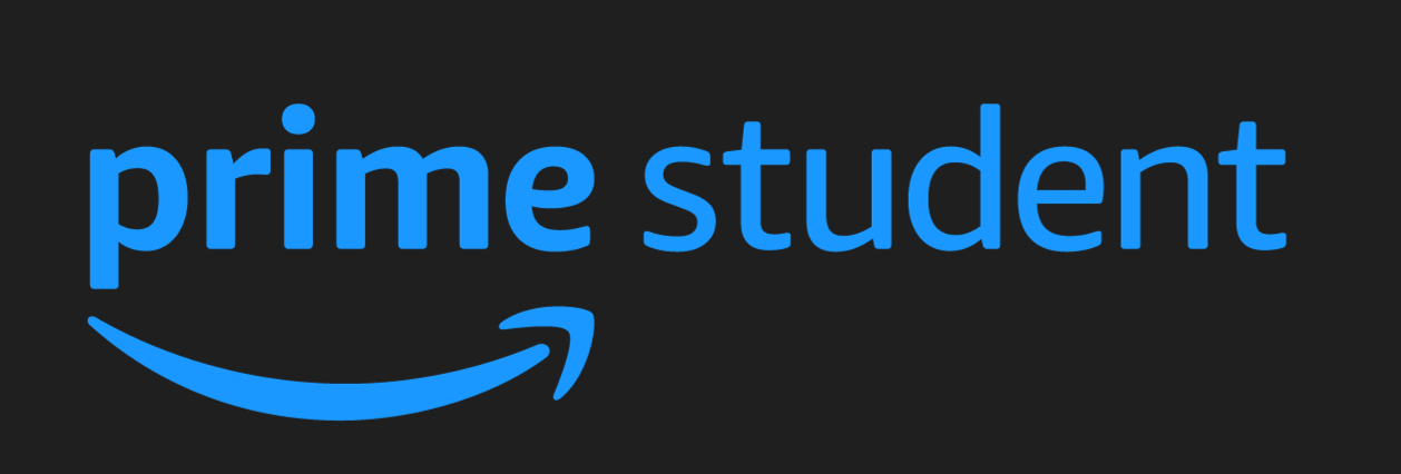 Graphic (Brand Logo): Prime Student on black background with blue text